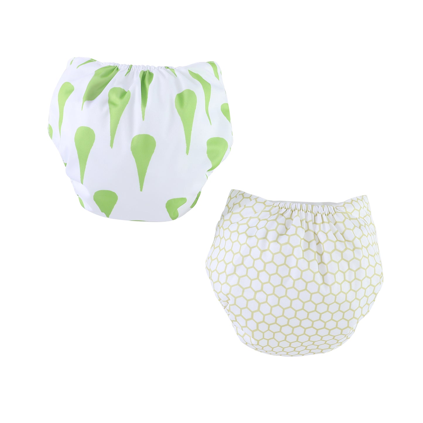 Pio Pio's Reusable Swim Diapers - Pack of 2 - Green