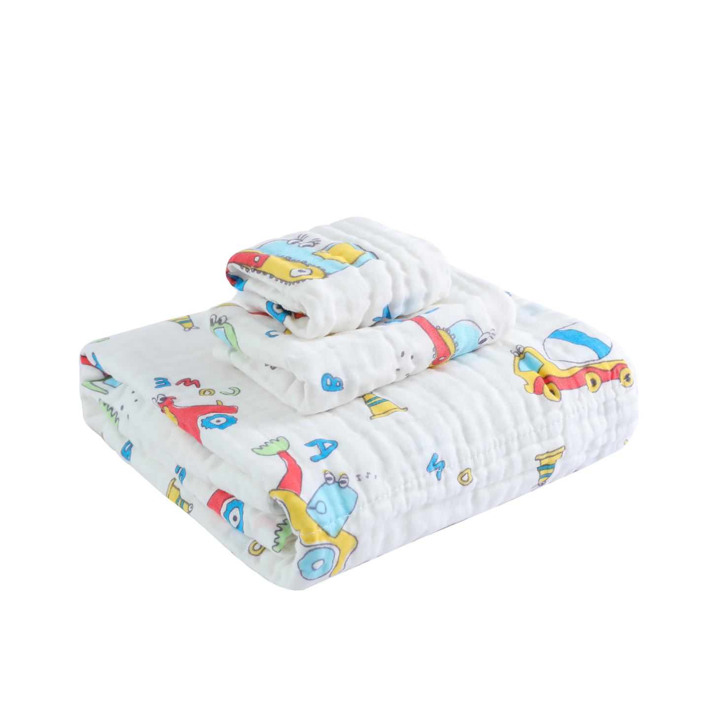 Pio Pio's Muslin Baby Towels for Boys