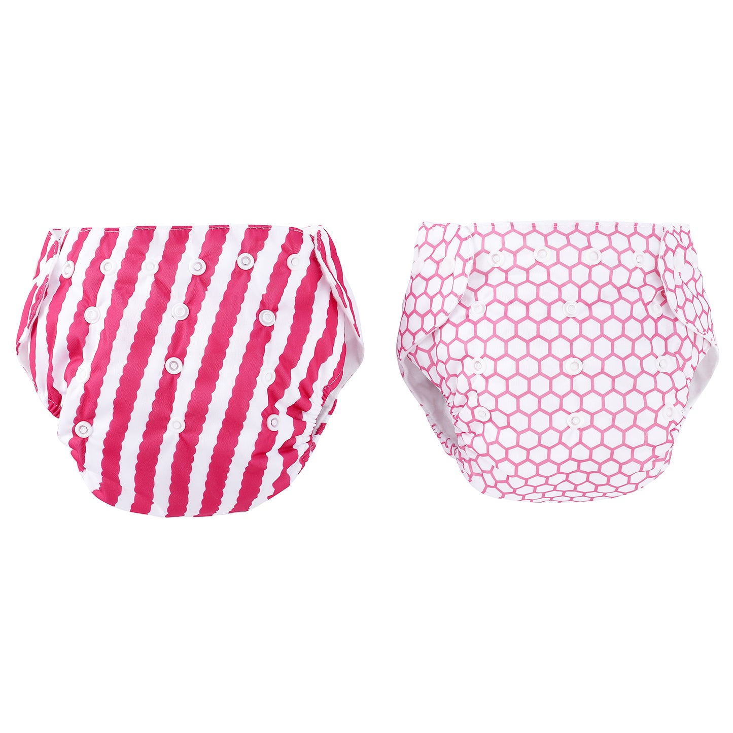 Pio Pio's Reusable Swim Diapers - Pack of 2 - Magenta