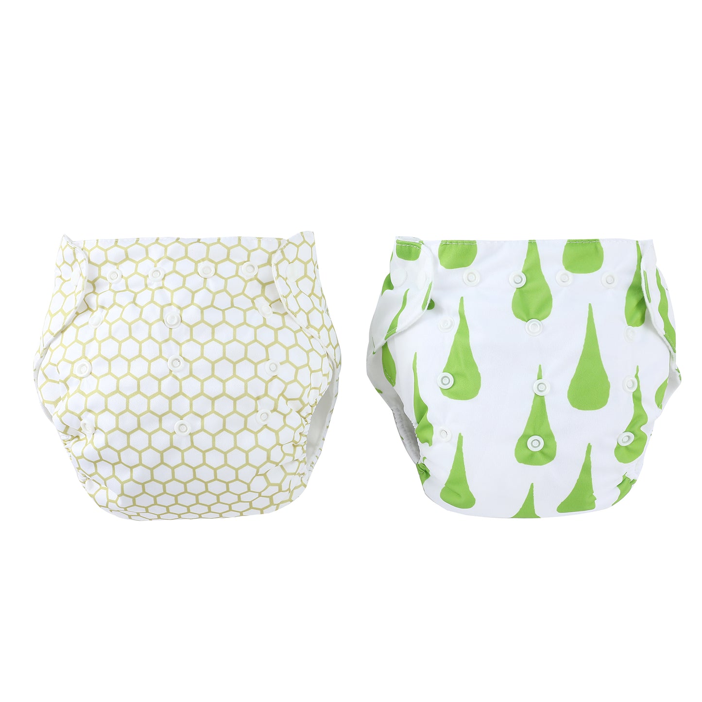 Pio Pio's Reusable Swim Diapers - Pack of 2 - Green