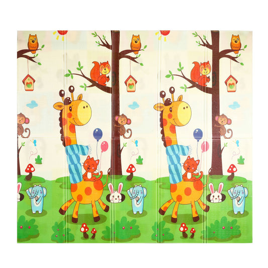 Pio Pio's Baby Play Mat -  Double Side Giraffe Adventures