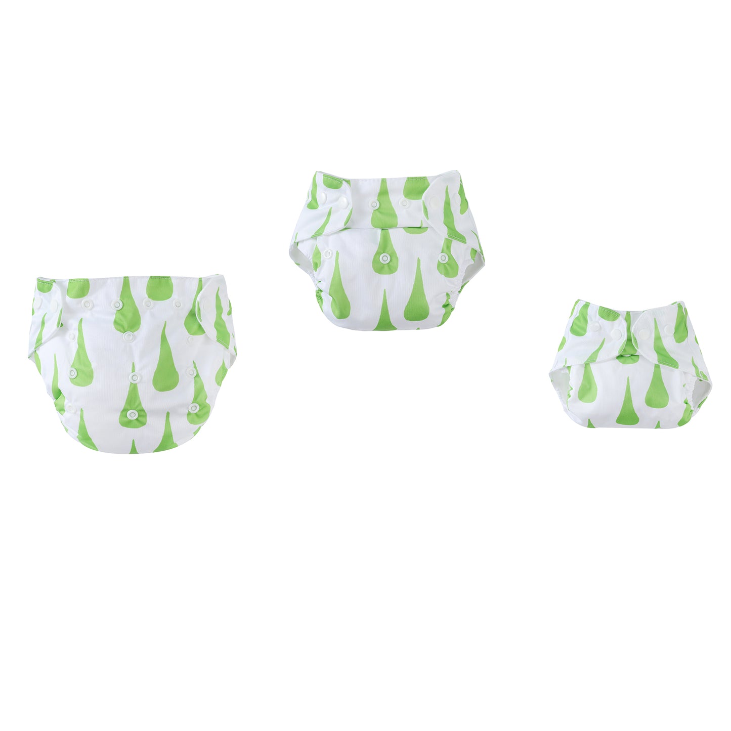 Pio Pio's Reusable Swim Diapers - Pack of 2 - Green