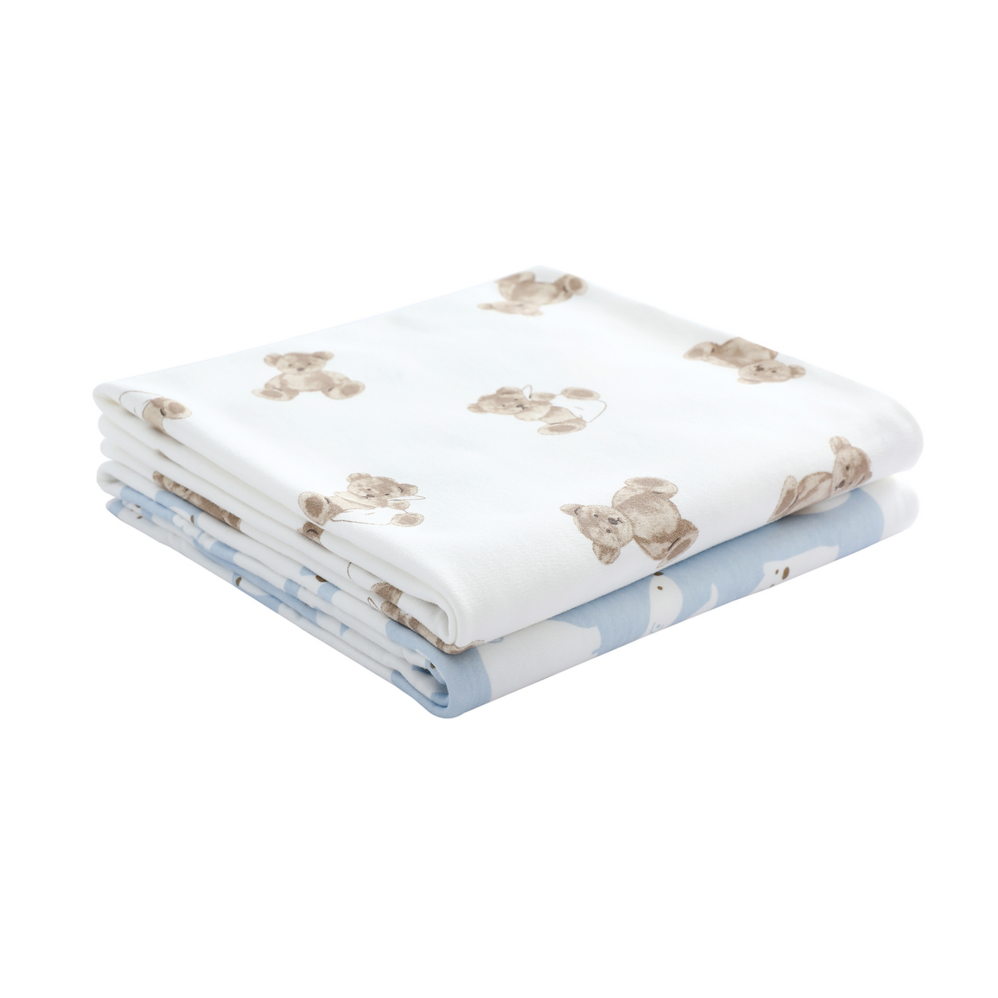 Pio Pio's Baby Blanket Set - Pack of 2, 31.5"x31.5" Each