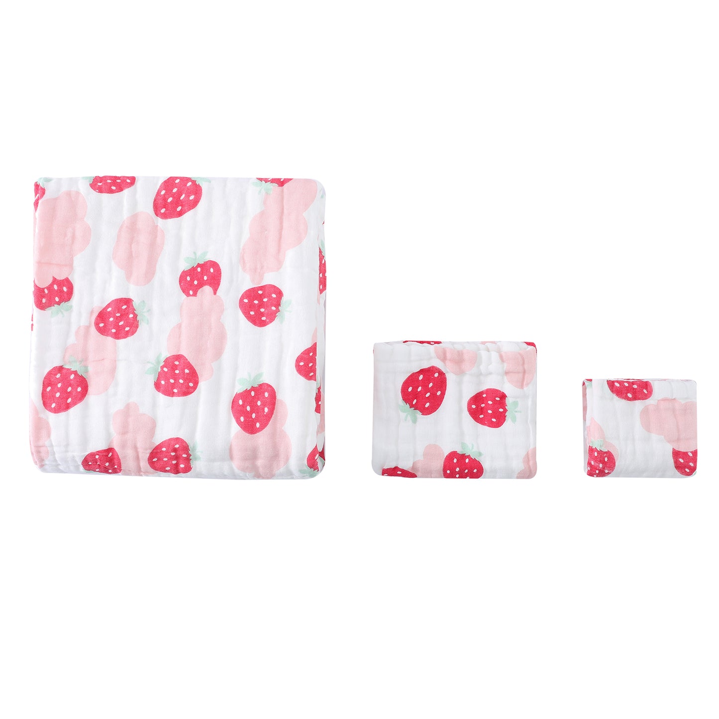 Pio Pio's Muslin Baby Towels for Girls